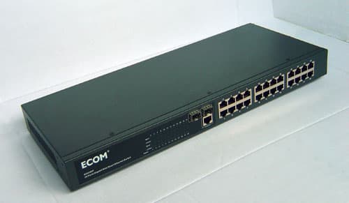 Manager Switch_Network Switch with 24 Gigabit Ports Supports